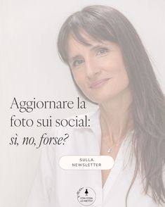 Mi è capitato di leggere un bell’articolo di @silvia_nucini su @marieclaireitalia in cui l’autrice si interrogava sulla necessità di aggiornare la propria foto sui social (e su tutto quello che ci sta dietro. Nella newsletter di stasera (il link è nelle stories e in bio, ma ve l’ho salvato anche nelle stories in evidenza) vi racconto come la penso. Io l’ho aggiornata, mettendone una non filtrata... ma ben scattata dal mitico @matteo_danesin_fotografia Voi aggiornate spesso la foto profilo? Me...