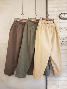 Check out this item in my Etsy shop https://www.etsy.com/listing/759691285/womens-pigment-baggy-pants-cotton Khaki Bottoms With Elastic Waistband For Fall, Khaki Ankle-length Pants With Loose Fit, Fall Khaki High-waisted Pants, Fall Khaki Harem Pants Straight Leg, Khaki High-waisted Pants For Fall, Fall Khaki Straight Leg Harem Pants, Khaki Ankle-length Harem Pants For Fall, Khaki Ankle-length Fall Harem Pants, High Waist Khaki Winter Bottoms