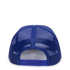 Outdoor Cap Ultimate Trucker Cap - WHITE/ROYAL/ROYAL - ONE SIZE | Outdoor Cap Ultimate Trucker in White/royal/royal | Mesh Outdoor Cap, Cap White, Trucker Cap, Cape, Mesh, Hats, Free Shipping, White, Color