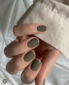 Khaki Nails, Maroon Nails, Green Nail Polish, Swarovski Nails, Green Nail