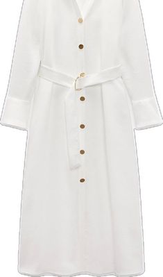 Chic White Collared Midi Dress, White Shirt Dress For Workwear In Fall, White Collared Midi Dress For Work, White Shirt Dress For Fall Workwear, Collared White Midi Dress For Work, White Fall Shirt Dress For Work, White Collared Midi Dress For Office, White Shirt Dress For Daywear In Fall, White Shirt Dress For Fall Daywear