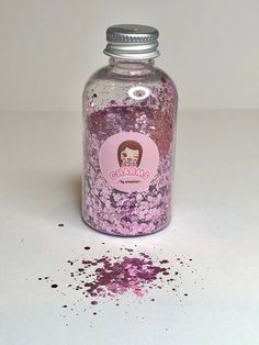 Listing is for appx 30g grams of chunky pink glitter as shown in photograph. Glitter will come in a bottle for easy pour as shown. Cleansing Spray, Pink Glitter, Sticker Sheets, Snow Globes, Mason Jars, Perfume Bottles, Etsy Gift Card, Glitter, Craft Supplies