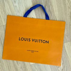 21x19x5” Brand New Louis Vuitton Bags, Authentic Louis Vuitton, Color Orange, Louis Vuitton Bag, Paper Bag, Reusable Tote Bags, Louis Vuitton, Tote Bag, Brand New