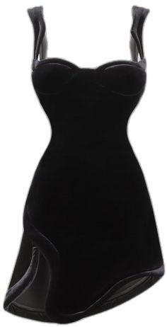 a woman's black corset is shown on a white background