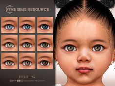 A 9-swatch realistic set of eyes shades for The Sims 4. suitable for everyone. #thesims4 Soft Eyebrows, Sims 4 Toddler Clothes, Sims 4 Tattoos, Sims 4 Black Hair, Sims 4 Family, Sims 4 Cc Kids Clothing, Play Sims 4