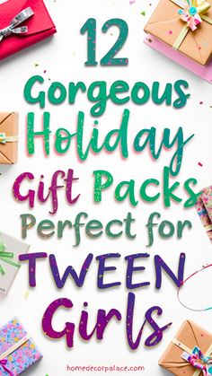 This Christmas, surprise a tween girl with these 12 gorgeous gift ideas. From fashion-forward accessories to personalized presents, these thoughtful gifts are sure to make her smile. Make her holiday extra special! #TweenGirlGifts #HolidayGifts #ChristmasShopping #GiftIdeas Friendship Bracelet Kit, Interactive Gifts, Craft Box Subscription, Diy Friendship Bracelet, Journaling Kits, Christmas Surprise, Make Her Smile, Trendy Gift, Gorgeous Gift