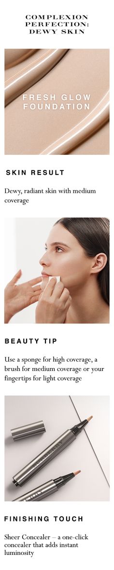 Shop your complete dewy skin look at sephora.com. Dewy Skin, Beauty Hacks