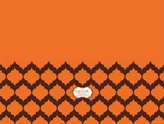 an orange and brown wallpaper with the word ocoto on it's side