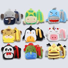 Soft Plush Backpack for Toddlers and Preschool Kids, Toddler Animal Backpack Monogram Backpack for Girls and Boys, Elephant Zoo Kids Backpack Perfect-Size for Little Ones. SIZE:10.5" x 9.5" x 4" Height x Length x Depth (26.5 * 24 * 10.5 cm) Made of super soft plush material and high quality smooth zipper accessories. Small backpack suitable for toddler baby kids girl and boy between 2-4years old; AND the backpack is useful in teaching your children how to organize their items.The toddler backpac Cute School Backpack With Animal Design, School Backpack With Animal Design, Student Backpack With Animal Design For Back To School, Back To School Backpack With Animal Design For Students, Back To School Backpack With Animal Design, Novelty Backpack For Daily Use, School Bags With Animal Design For Back To School, Back To School Student Backpack With Animal Design, Character Style Backpack For End Of School Year