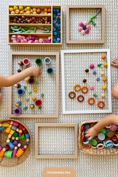 two children playing with toys on the floor