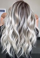 Blonde Hairstyles, Silver Blonde, Ash Blonde Hair, Blonde Hair Shades, Balayage Hair Blonde, Blonde Hair Looks, Trendy Hair Color, Hair Shades, Platinum Blonde Hair