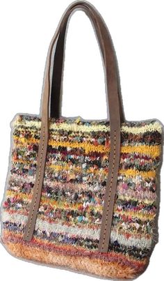 Bohemian Knitted Tote Bag, Bohemian Brown Hand Knitted Shoulder Bag, Multicolor Hand Knitted Everyday Bag, Bohemian Brown Hand-knitted Shoulder Bag, Bohemian Hand-knitted Brown Shoulder Bag, Everyday Multicolor Handmade Bag, Multicolor Knitted Tote Bag, Everyday Multicolor Hand Knitted Bag, Daily Use Multicolor Knitted Shoulder Bag