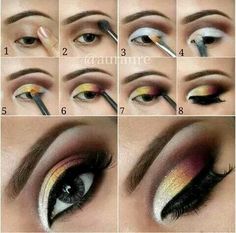 Eye Makeup Pictures, Smink Inspiration, Eye Makeup Steps, Makeup Step By Step, Makijaż Smokey Eye, Trendy Makeup, Matte Foundation