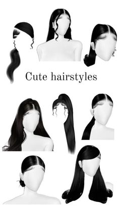 Hairstyle Examples, Easy Hairstyles For Thick Hair, Hair Inspiration Long, Quick Natural Hair Styles, Vlasové Trendy, Hairstyles For Layered Hair, Curly Hair Styles Easy