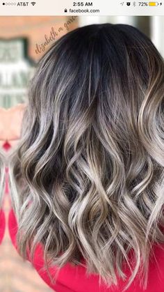 Cool Ash Blonde Balayage On Dark Hair Short, Winter 2022 Hair Color Trends Brunette, Fall Haircolor 2021 Blonde, Hair Frosting 2022 Brunette, 2022 Hair Color, Going Gray, Summer Hair, Hair Color And Cut, Hair Color Trends