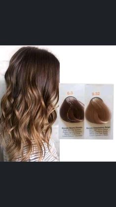 Igora Hair Color, Hair Color Swatches, Caramel Ombre, Highlights Caramel, Brunettes Highlights, Summer Highlights