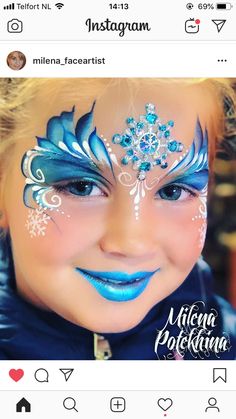 Princess Face Painting, Fairy Face Paint, Butterfly Face Paint, Butterfly Face, Face Painting Easy