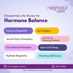 8 Essential Life Styles for Hormone Balance 🩸🧬 #hormonalimbalance #hormones #hormonebalance #hormonalhealth #womenshealth #hormonehealth Clean Cosmetics, Life Styles, Hormone Balance, Balance Exercises, Eating Organic, Hormone Health, Hormone Imbalance, Hormone Balancing, Health Education