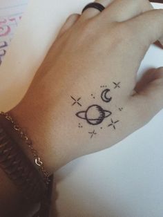 a person's hand with a small tattoo on the wrist and an eyeball