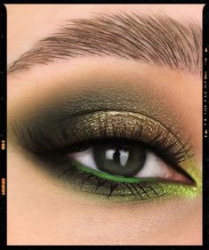 Makeup Looks - Green Makeup Airbrush App, Makeup Tutorial, Filter, Makeup, Green, On Instagram, Instagram, Make Up