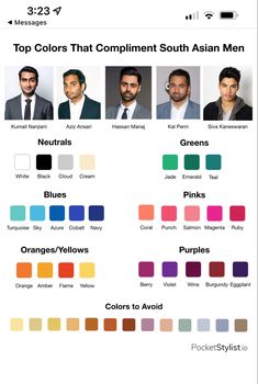 My coloring is like the guy on the far right Teal Green Outfit Men, Contrast Outfit, Warm Tone Colors, Outfit Cowo, Dusky Skin, Guys Fashion Casual, Denim Jeans Outfit, Mens Smart Casual Outfits, Dress For Petite Women