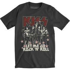 Camisa Rock, Vintage Rock Tees, Rock Band Shirts, Vintage Band Tees, Rock Outfit, Rock Outfits, Rock Tees, Let Me Go, Rock T Shirts