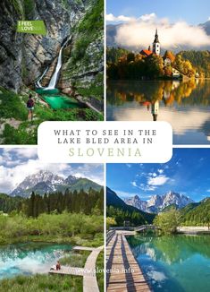 what to see in the lake bed area in slovenia