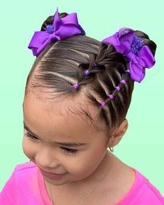 Hairstyles For Kindergarteners, Hair Styles For Toddlers, Preschool Hairstyles, Infant Hairstyles, Babygirl Hairstyle, Easy Hairstyles For Women