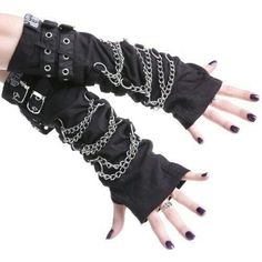 Gloves Steampunk, Emo Mode, Punk Gloves, Goth Gloves, Gothic Gloves, Steampunk Gloves, Punk Accessories, Rock Punk