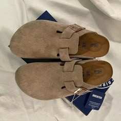 New In Box Brand New, Never Worn Out, Comes With Original Box And Dust Bag, Smoke-Free, Pet-Free Home, Burkin Stocks Clogs, Birkin Stocks Clogs, Birks Clogs, Birk Clogs, Birkenstocks Clogs, Mission Fits, Birkenstock Boston Soft Footbed, Boston Soft Footbed, Wishlist Shoes