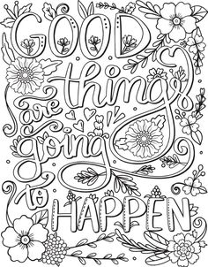 Motivational Coloring Pages, Word Doodles, Coloring Pages For Grown Ups, Coloring Pages Inspirational, Quote Coloring Pages, Love Coloring Pages