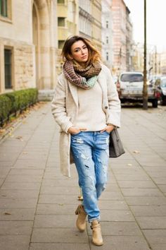 Boyfriend Jeans Outfit Winter, Boyfriend Jeans Kombinieren, Boyfriend Jeans Winter, Boyfriend Jeans Outfit, Jeans Outfit Winter, Outfits Baggy, Quoi Porter, Trendy Outfits Winter, Baggy Clothes