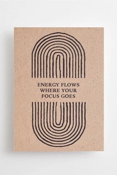 Karte aus Finnpappe im DIN A6 Format (10,5 x 14,8 cm). Die Pappe ist aus besonders hochwertigem Papier und ca. 0,2 mm dick. Creative Mind, Energy Flow, Affirmation Cards, Love Life, Words Of Wisdom, Layout, Map, Energy, Quotes