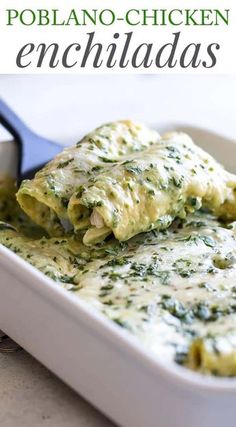 Creamy Poblano Chicken Enchiladas #peppers #poblano #chicken #rotisseriechicken #enchiladas #comfortfood #dinner #recipes #cooking Poblano Chicken Enchiladas, Creamy Poblano Chicken, Poblano Recipes, Poblano Chicken, Poblano Peppers Recipes, Poblano Sauce, Knot Hairstyles, Fancy Top, Mexican Dish