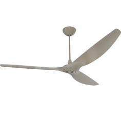 a white ceiling fan on a white background