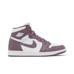 Style: Dz5485-105 Color: White/Sky J Mauve/White Gender: Mens Adidas Models, Light Violet, Jordan Retro 1, Nike Models, Color Accents, White Sky, Retro 1, Air Jordan 1 Retro High