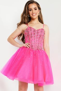 Indulge in the epitome of elegance with the Jovani K62533 dress from the Spring 2024 collection. Elevate your style to a new level of sophistication and grace. Embellished Corset, Kids Pageant, Beaded Corset, Party Dress Cocktail, Girls Fit, Vibrant Dress, Formal Evening Wear, Prom Girl Dresses, Bridal Jumpsuit