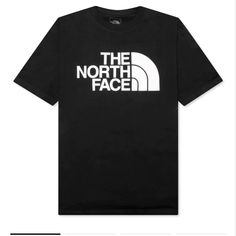 Nwt The North Face Half Dome Short Sleeve Tee | Size: Large | Color: Black Casual, Standard Fit Tee Shirt With The Signature The North Face Logo Screen-Printed On The Front And Back, Ideal For Layering Or Wearing On Its Own. Made With Set-In Sleeves And A Ribbed Collar. 100% Cotton Water-Based Screen Printed Logo Circular Design For Recycling Purposes Ships Within 24 Hours And I Am Open To Offers! The North Face Short Sleeve Relaxed Fit Tops, The North Face Crew Neck Top For Summer, The North Face Black Casual T-shirt, The North Face Relaxed Fit Short Sleeve Top, Casual Black The North Face T-shirt, Black Casual T-shirt By The North Face, Casual Black T-shirt By The North Face, The North Face Black Crew Neck T-shirt, Black The North Face Crew Neck T-shirt