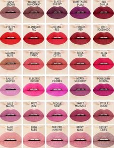 Aromi liquid lipstick swatches - all shades are vegan Lipstick Shades For Wedding, Rose Colored Lipstick, All Lipstick Shades, Lip Colour Lipstick, Different Lipstick Shades, Lipstick Shades Name Ideas, Matt Lipstick Shades, Matte Lipstick Shades For Medium Skin, Medora Lipstick Shades