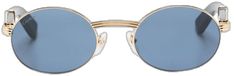 Round Eyewear, Round Frame Sunglasses, Round Frame, Sunglass Frames, Cartier, Sunglasses, Frame, Blue