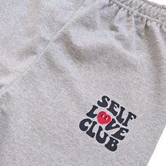 Love yourself! Our unsiex Self Love Club Hoodie & drawstring elastic waistband/cuff sweatpants features a trendy retro smiling face print for the ultimate self-confidence boost, making it the perfect comfy matching set for lounging at home, hanging with friends or just relaxing, its sure to become an essential piece in your wardrobe. Set Brand: Gildan Fabric: 50% Cotton/50% Polyester Design: Heat-applied vinyl Black & Red vinyl design Color: Sports Grey Colors will vary from computer to computer Heart Sweatpants, Trendy Sweatpants, Womens Jogger, Trendy Joggers, Preppy Sweatshirts, Love Smiley, Self Love Club, Trendy Pants, Love Club