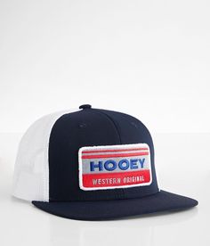 Hooey Horizon Trucker Hat - Blue/White , Men's Navywhite Embroidered patch snapback hat One size fits most. 100% Polyester. Apparel & Accessories > Clothing Accessories > Hats Blue Trucker Hat With Logo Patch And Flat Bill, White Snapback Trucker Hat With Letter Patch, Navy Trucker Snapback Hat With Flat Brim, White Snapback Hat With Logo Patch, Navy Flat Brim Hat With Logo Patch, White Trucker Hat With Letter Patch And Curved Bill, White Snapback Hat With Letter Patch And Curved Brim, White Snapback Hat With Letter Patch, White Trucker Hat With Letter Patch