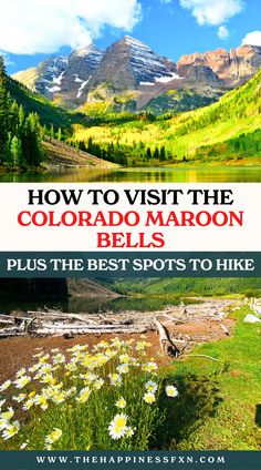 How to Visit the Colorado Maroon Bells Plus the Best Spots to Hike Aspen Colorado Summer, Aspen Colorado Winter, Hiking In Colorado, Things To Do In Colorado, American National Parks