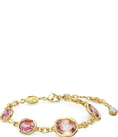 From Swarovski&#x2C; the Imber Crystal Line Bracelet features:Line braceletGold tone plated hardwareLobster claw closureApprox. 6.1" - 7.8" lengthImported. Premier Jewelry, Rhinestone Jewelry, Sparkling Crystal, Dream Jewelry, Dillard's, Accessories Branding, Charm Jewelry, Crystal Rhinestone, Everyday Fashion