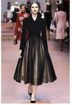 Rok Outfit, فستان سهرة, Vestidos Vintage, Mesh Skirt, 가을 패션, Short Coat, Fancy Dresses, Black Midi Dress, Classy Outfits