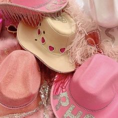 Packing For Nashville, Pink Cowboy Hat Aesthetic, Pink Cowgirl Hat Aesthetic, Barbie In Real Life, 20s Aesthetic, Buckle Bunny, Pink Cowgirl Boots, Album Aesthetic, Cowboy Aesthetic