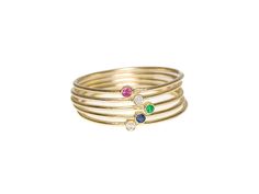 Jennifer Meyer - Jennifer Meyer Jewelry - Jennifer Meyer Rings Gold Diamond Band, Bezel Set Diamond, Diamond Band, Gold Band