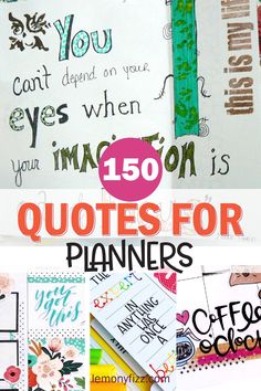 the top ten quotes for planners