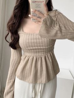 korean fashion, skirt outfits, korean outfits, ulzzang fashion, japan outfit, korean casual outfits, korean outfits men, retro outfits, simple outfits, korean outfits, ulzzang fashion, japanese minimalist fashion, japanese streetwear, japanese outfits, japan outfit winter, japan outfit ideas, korean fashion, korean fashion dress, korean fashion men, korean fashion casual, Korean Fashion, koreanfashionst, The Korean Fashion, the_korean_fashion, korean fashion summer, korean fashion dress elegant, korean fashion dress classy Clubwear Outfits, Straight Clothes, Korean Streetwear, Flare Long Sleeve, Blouse Models, Stripe T Shirt, Autumn Clothes, T Shirt Fashion, Casual Stripes