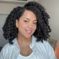 Hime | I blew out my hair 8 days ago, and it’s been in a dull bun ever since. Since my hair is already stretched, I opted for one product with a... | Instagram Natural Hair Styles, Texture, Hair Styles, Hair, Instagram